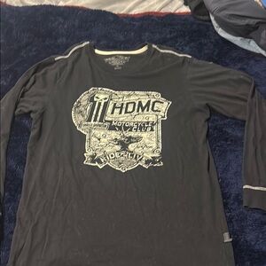 Official Harley-Davidson Black Long Sleeve Tee